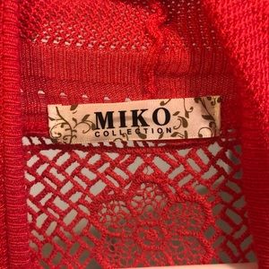 Beautiful orange cardigan